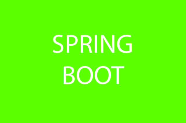 Spring boot applications